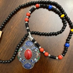 A beautiful Tibet spirit necklace
